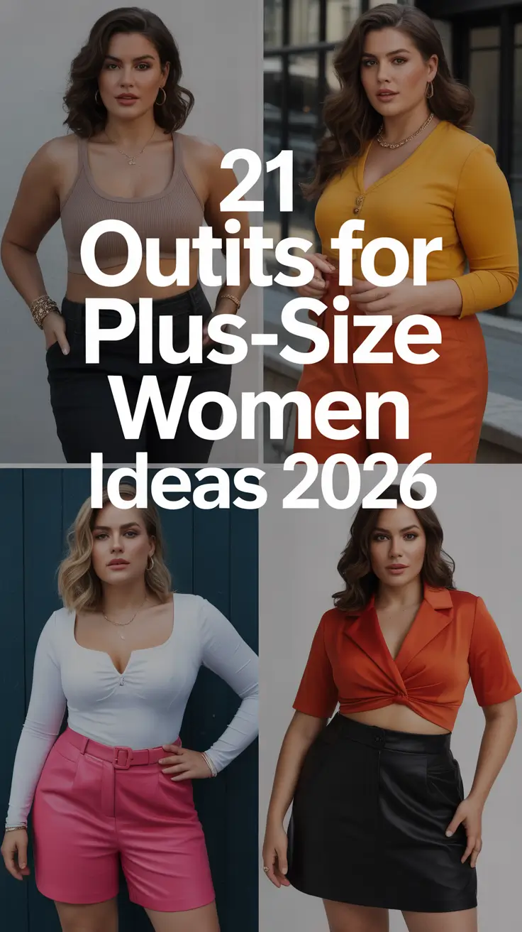 Outfits for Plus-Size Women Ideas 2026: Aesthetic, Casual & Office Looks to Love