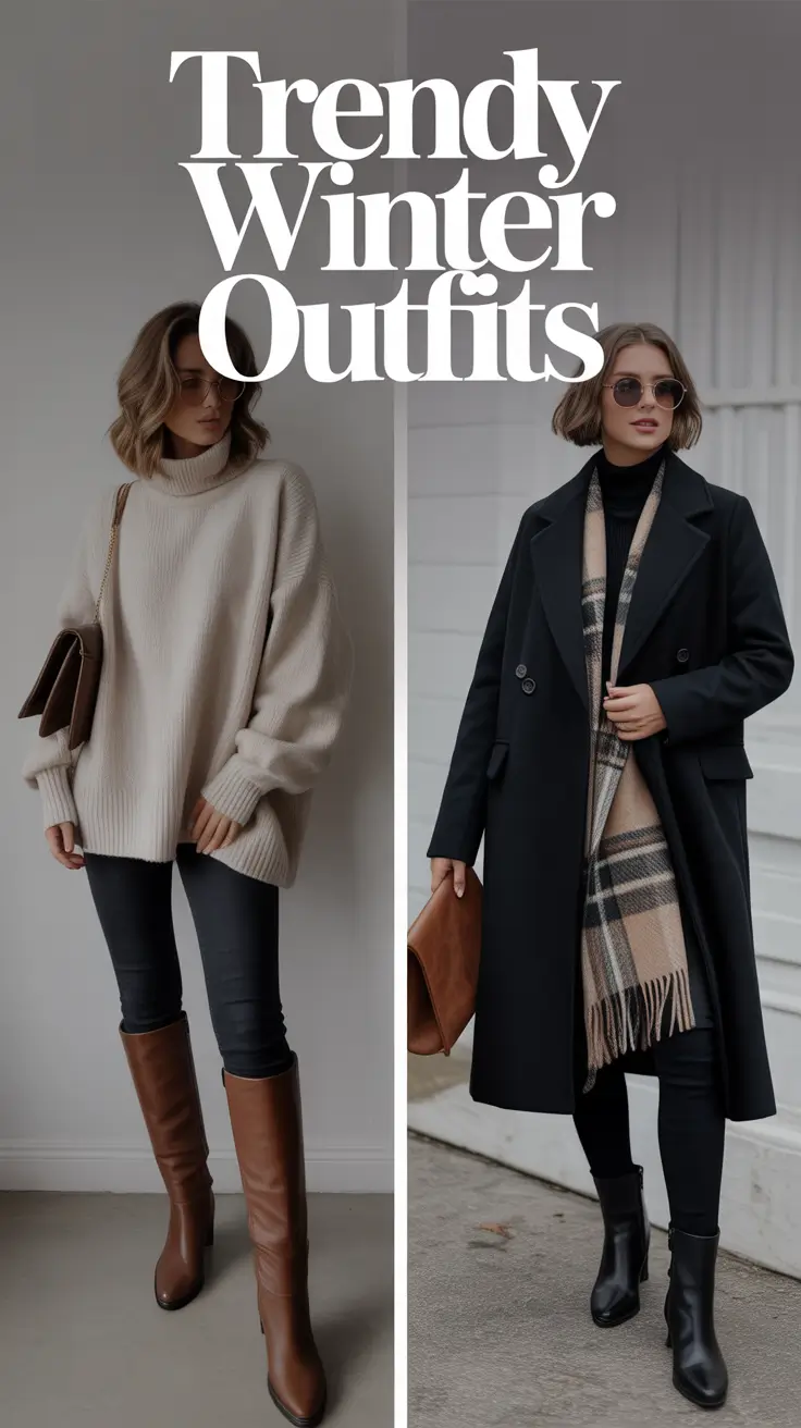 Trendy Winter Outfits 2026: Cozy, Chic & Classy Cold Weather Style Ideas for Women