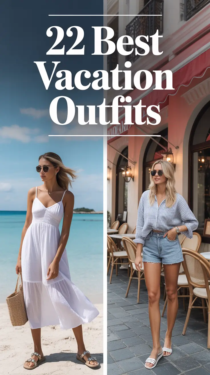 Best Vacation Outfits 2026: Classy & Tropical Style Ideas for Every Destination