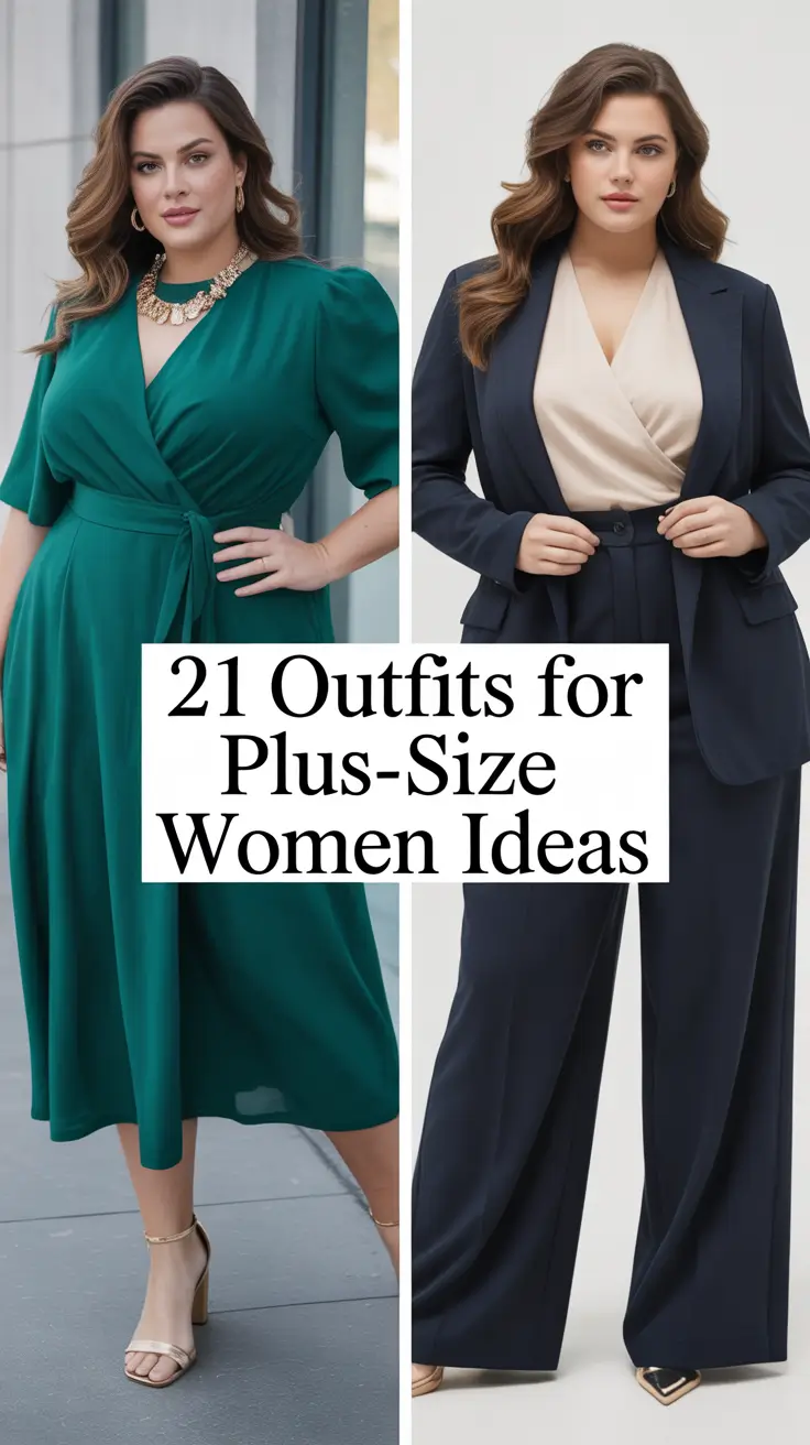 Outfits for Plus-Size Women Ideas 2026: Aesthetic, Casual & Office Looks to Love