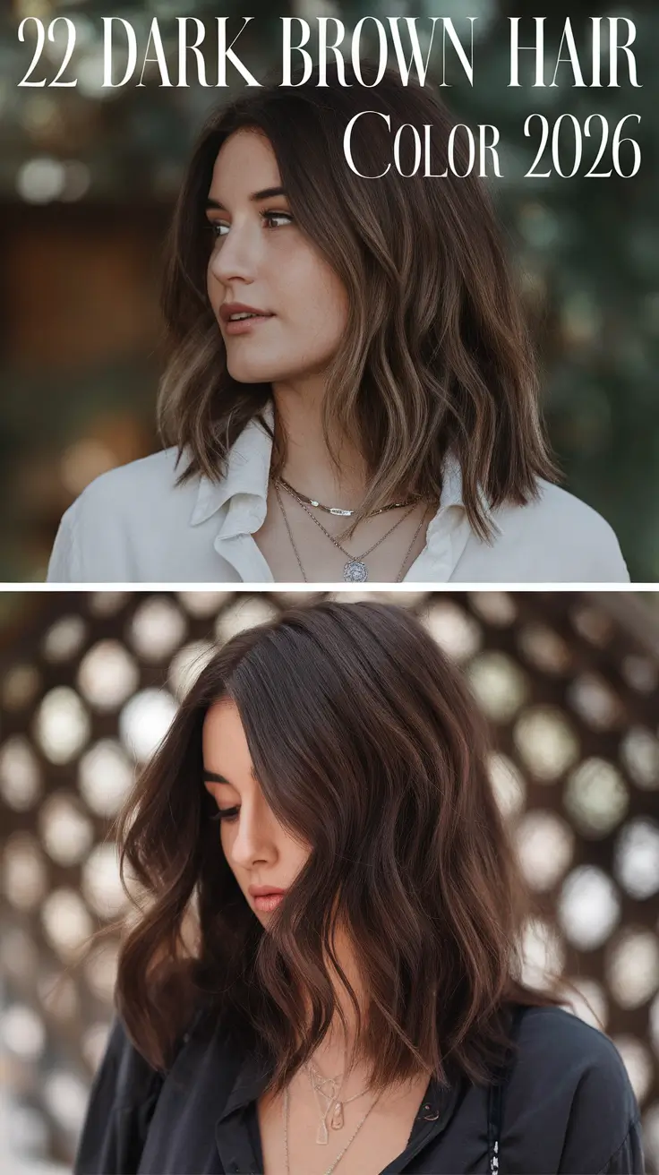 Dark Brown Hair Color 2026: Rich, Dimensional Shades That Redefine Classic Brunette Beauty