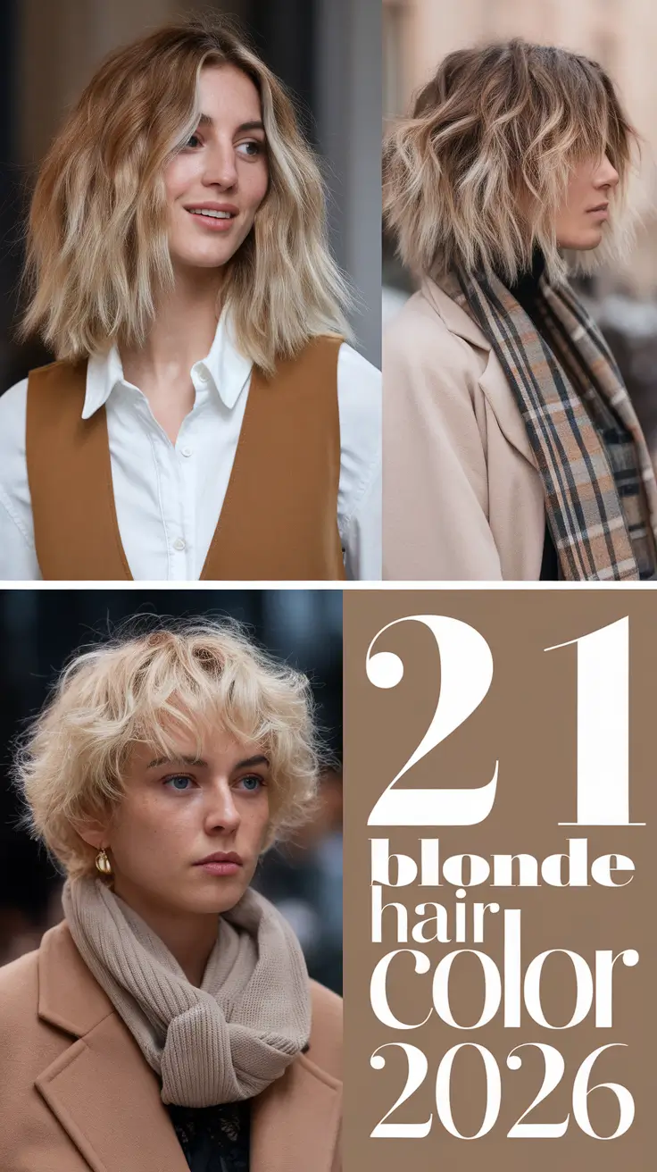 Blonde Hair Color 2026: Stunning Ideas and Fresh Shades to Try This Year