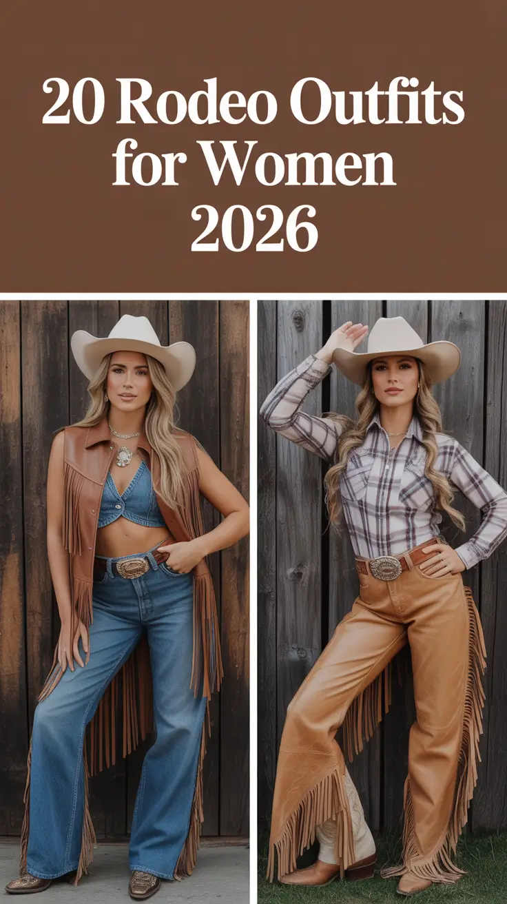 Rodeo Outfits for Women 2026: Trendy Western Inspo and Cute Cowgirl Style Ideas for Every Season