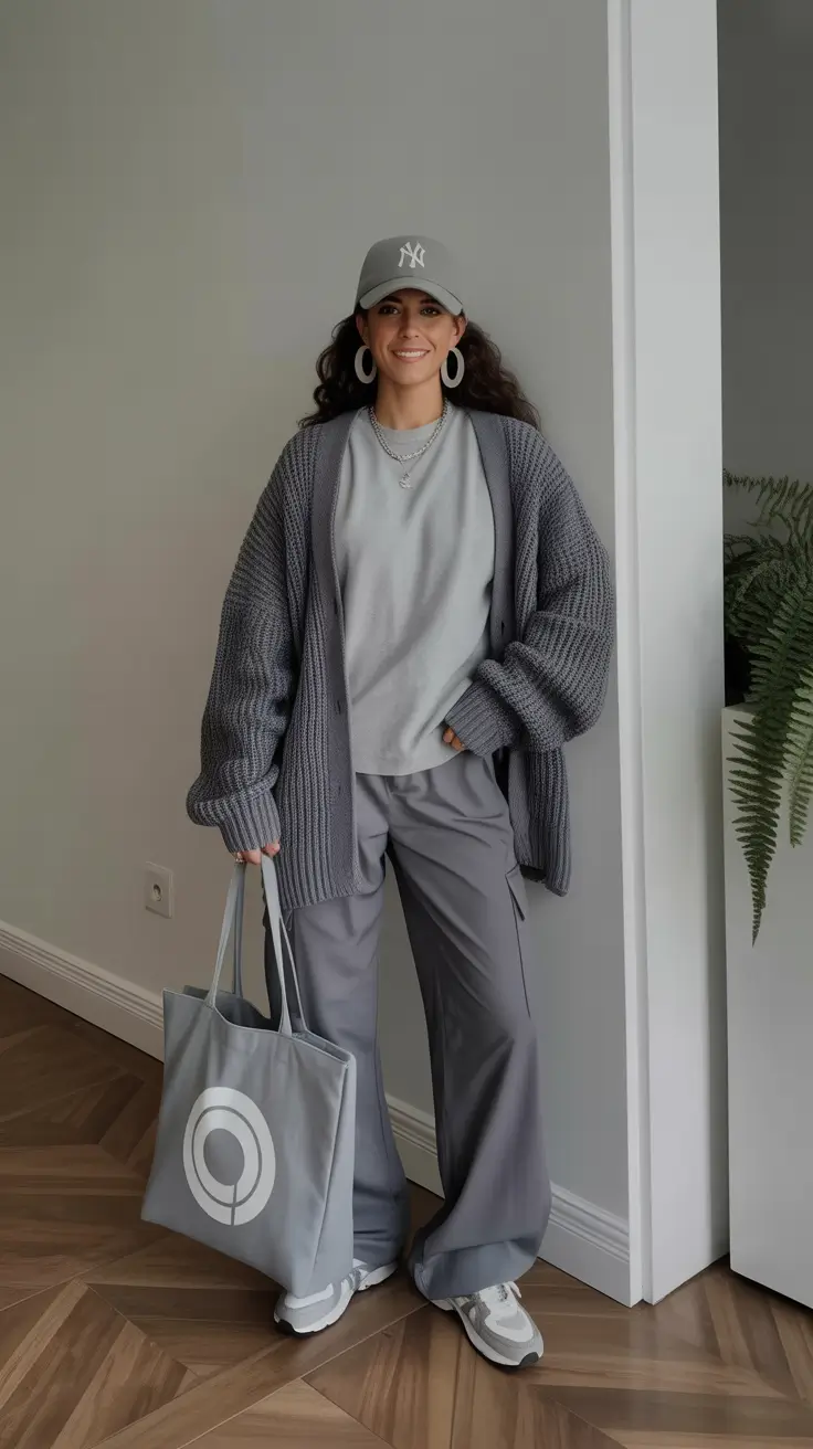 Stylish mom outfits 2026 Sporty Gray Comfort Mix