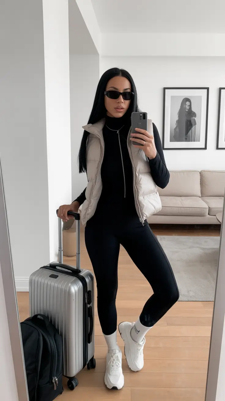 travel outfits for women 2026 Urban Cool Transit