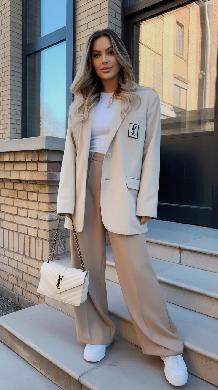 travel outfits for women 2026 Neutral Layers for City Hopping