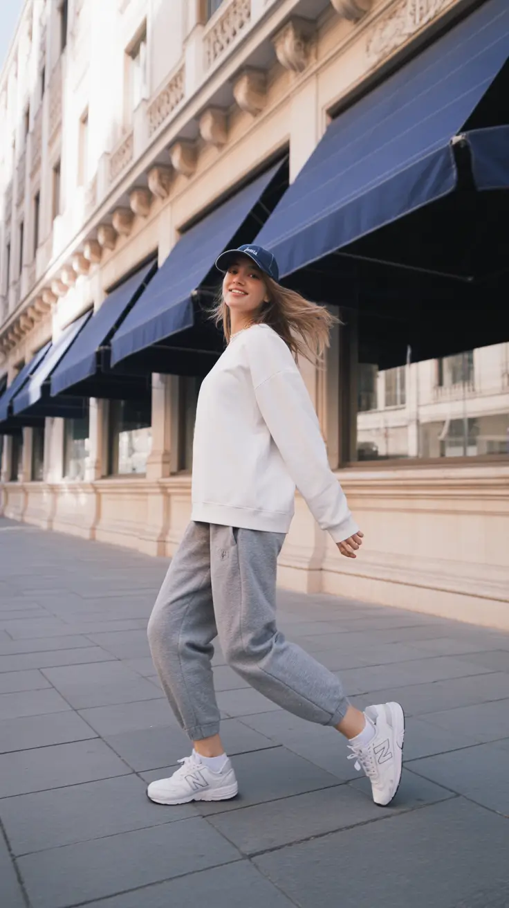 Trendy cute outfits 2026 Playful Neutrals on the Go