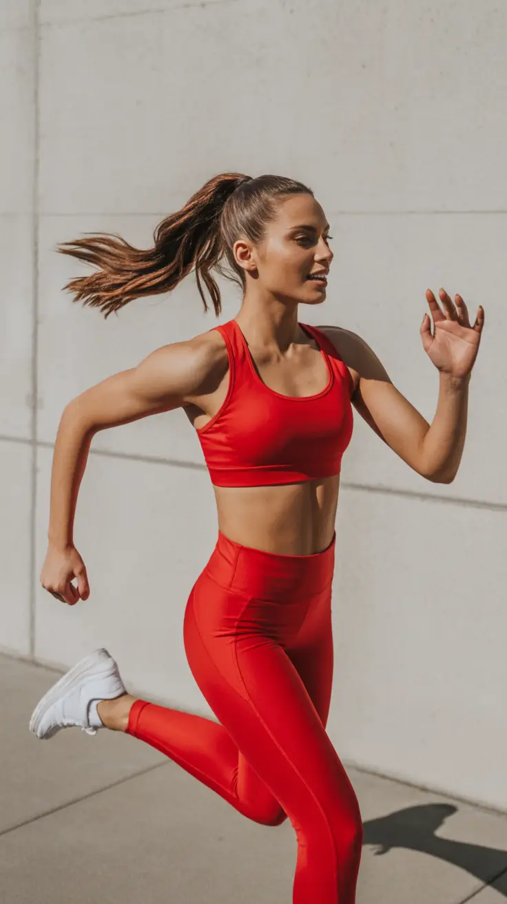 Trendy gym outfits 2026 Crimson Drive