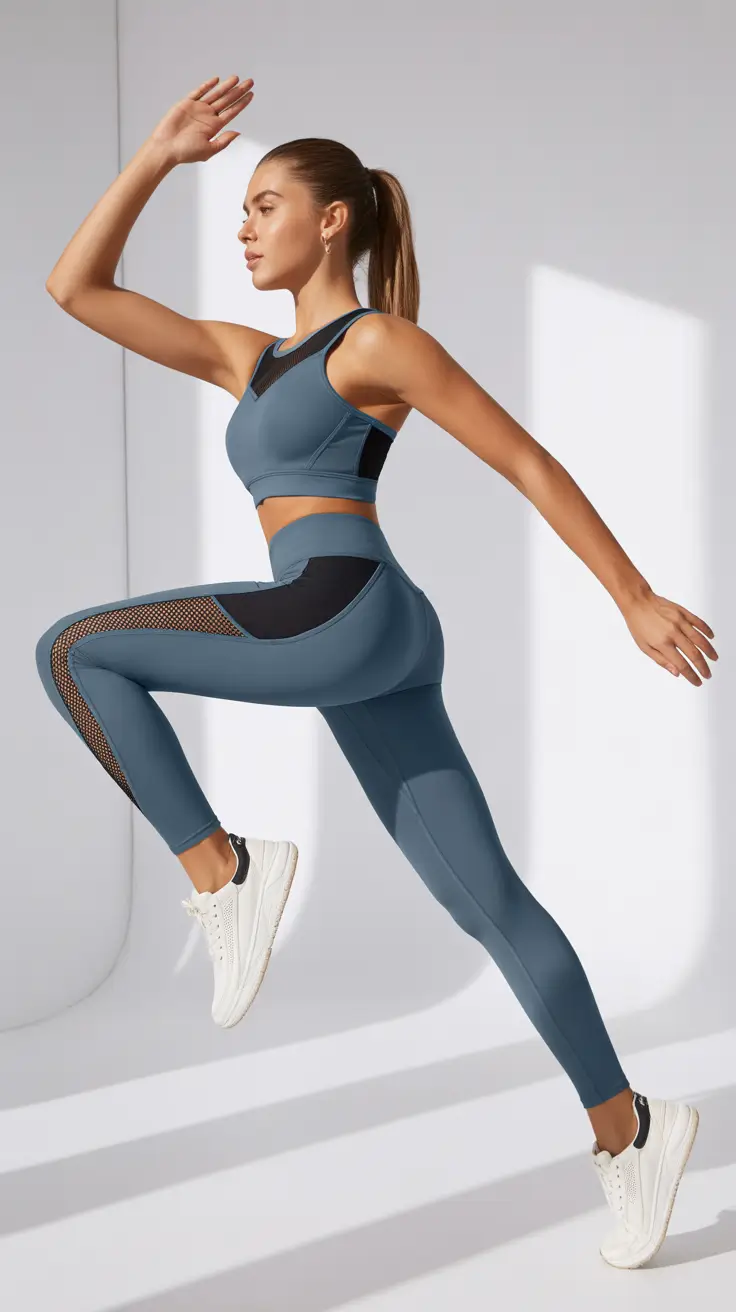 Trendy gym outfits 2026 Dynamic Motion