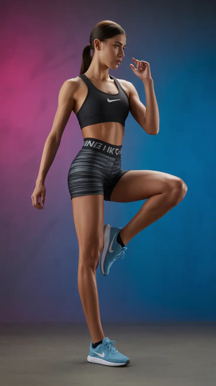 Trendy Women Workout Outfits 2026 Electric Momentum