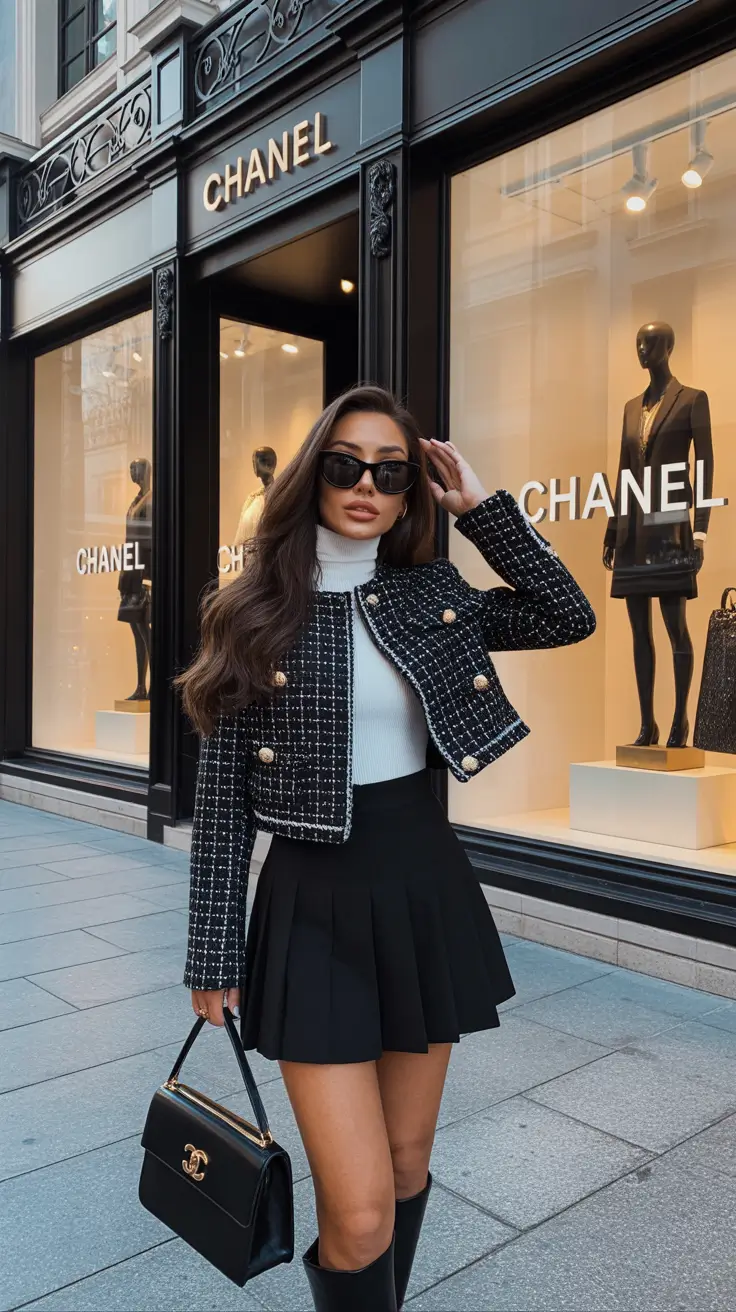 women trendy outfits 2026 Timeless Parisian Twist