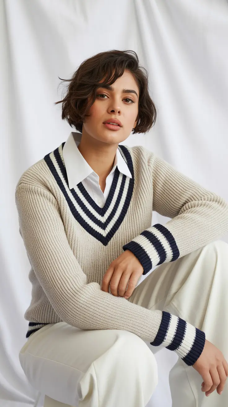 women trendy outfits 2026 Preppy Cool