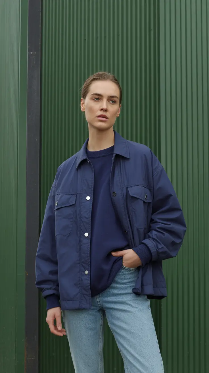 women trendy outfits 2026 Effortless Navy