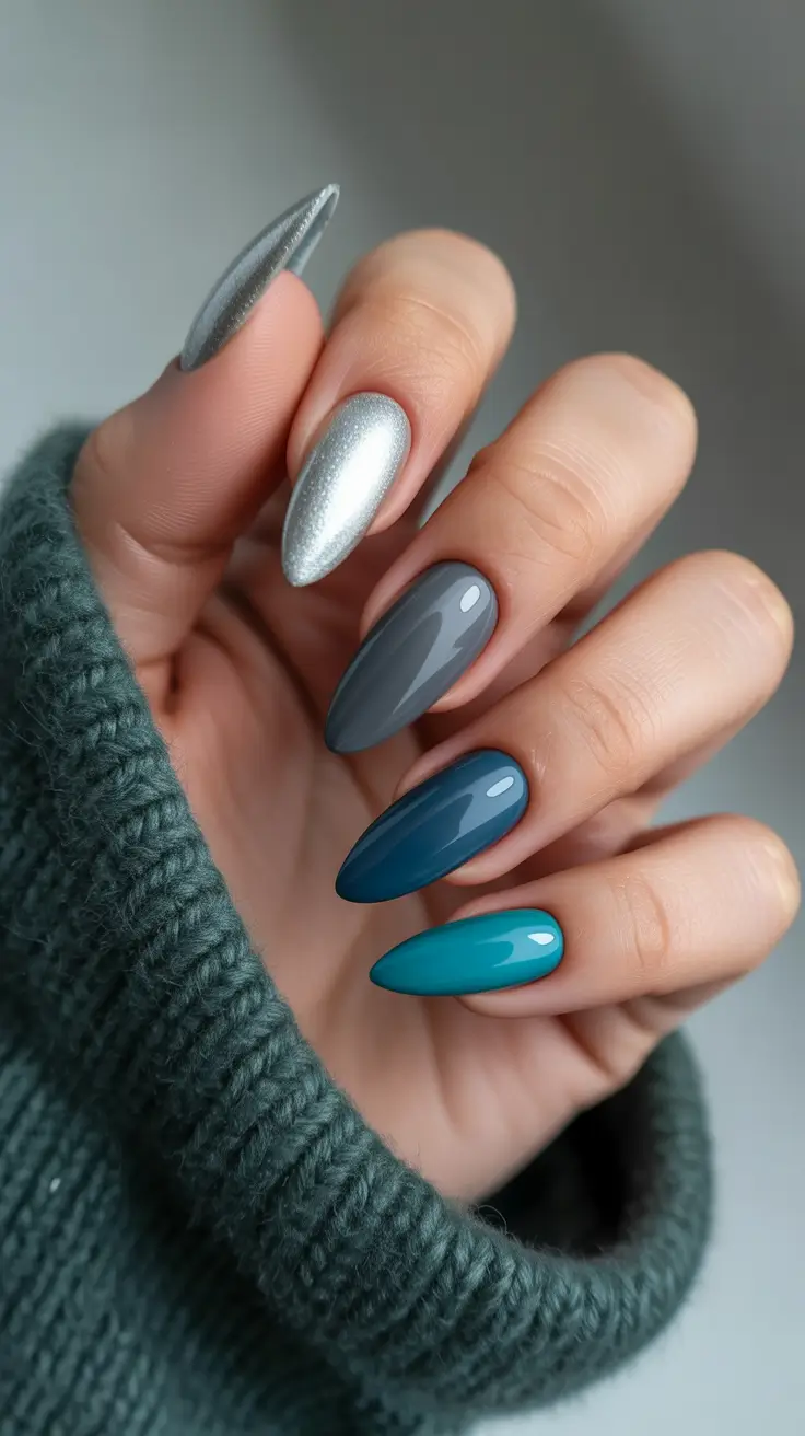 almond-nails-designs-Muted-Teal-and-Grey-Palette-for-Cozy-Seasons