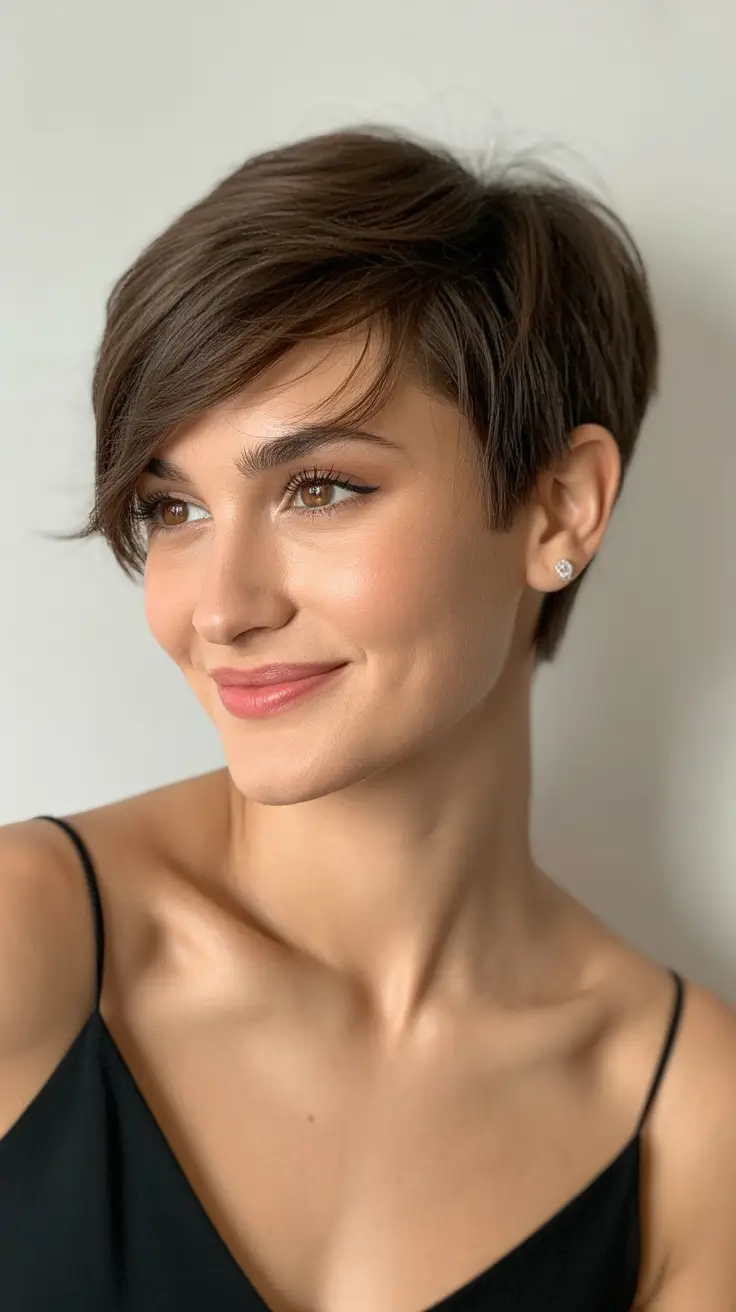 Best asymmetrical pixie haircuts 2026 Warm Minimalism