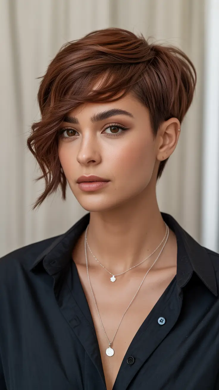 Best asymmetrical pixie haircuts 2026 Amber Elegance