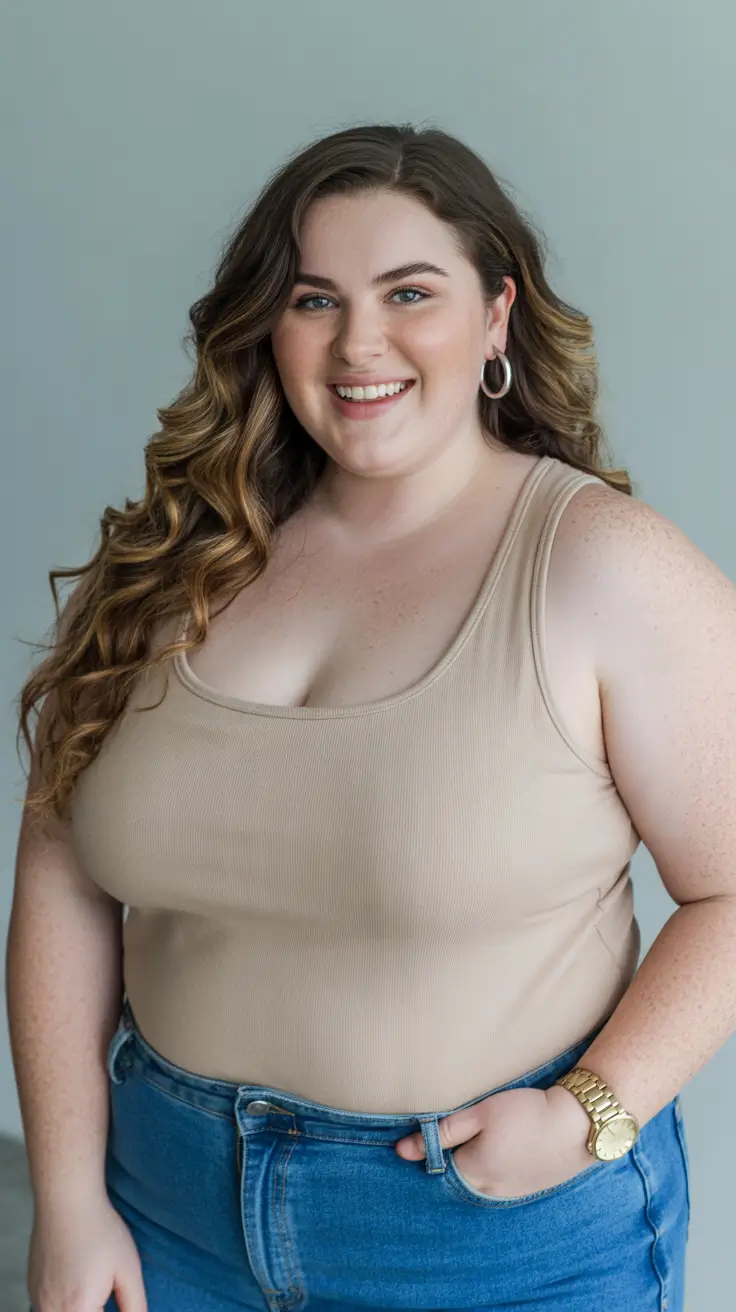 haircuts for chubby faces curly hair Golden Honey Curls