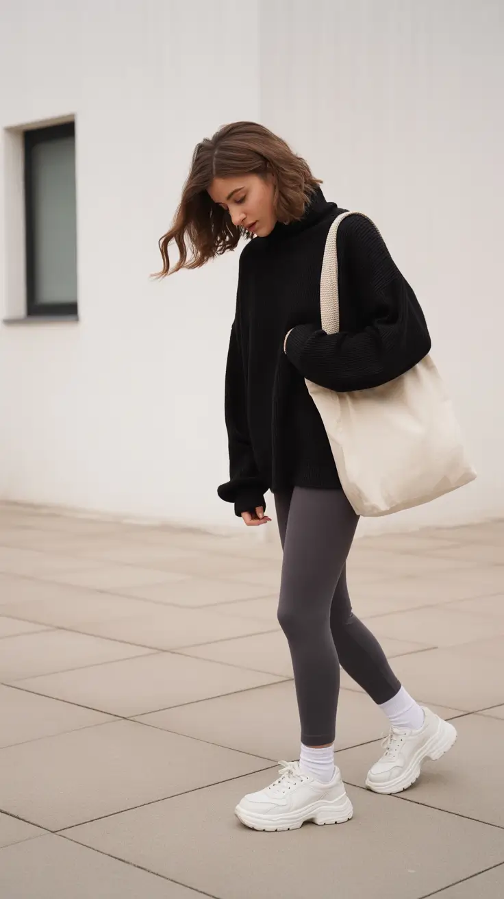 comfy outfits for women 2026 Effortless Knit Minimalism