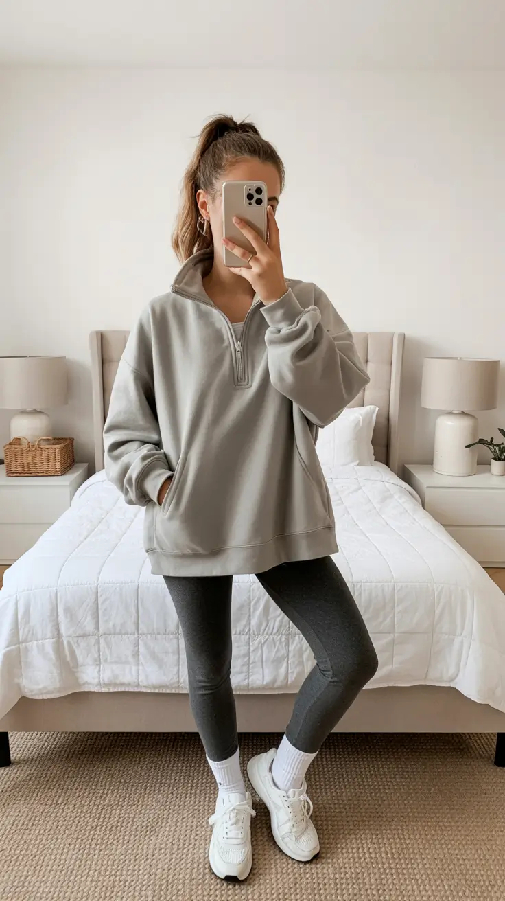 comfy outfits for women 2026 Sporty Softness for Everyday Comfort