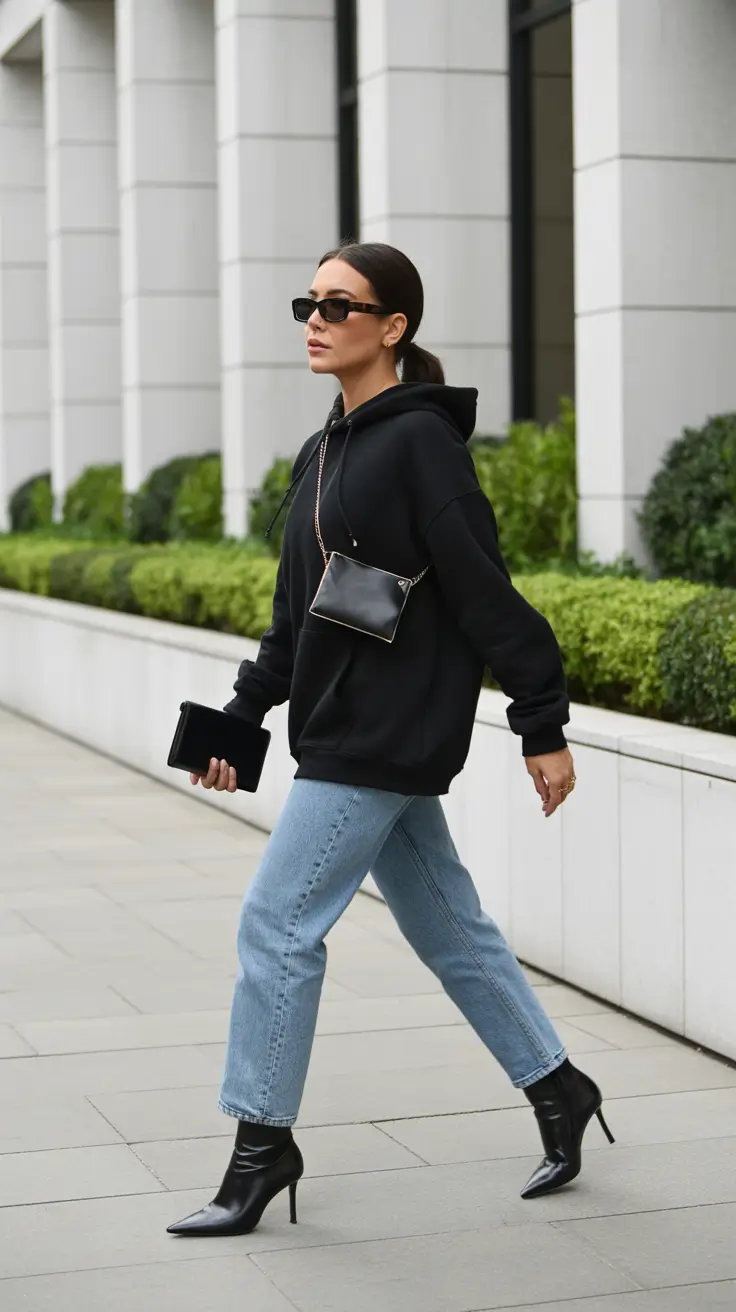 comfy outfits for women 2026 Modern Cool with Denim