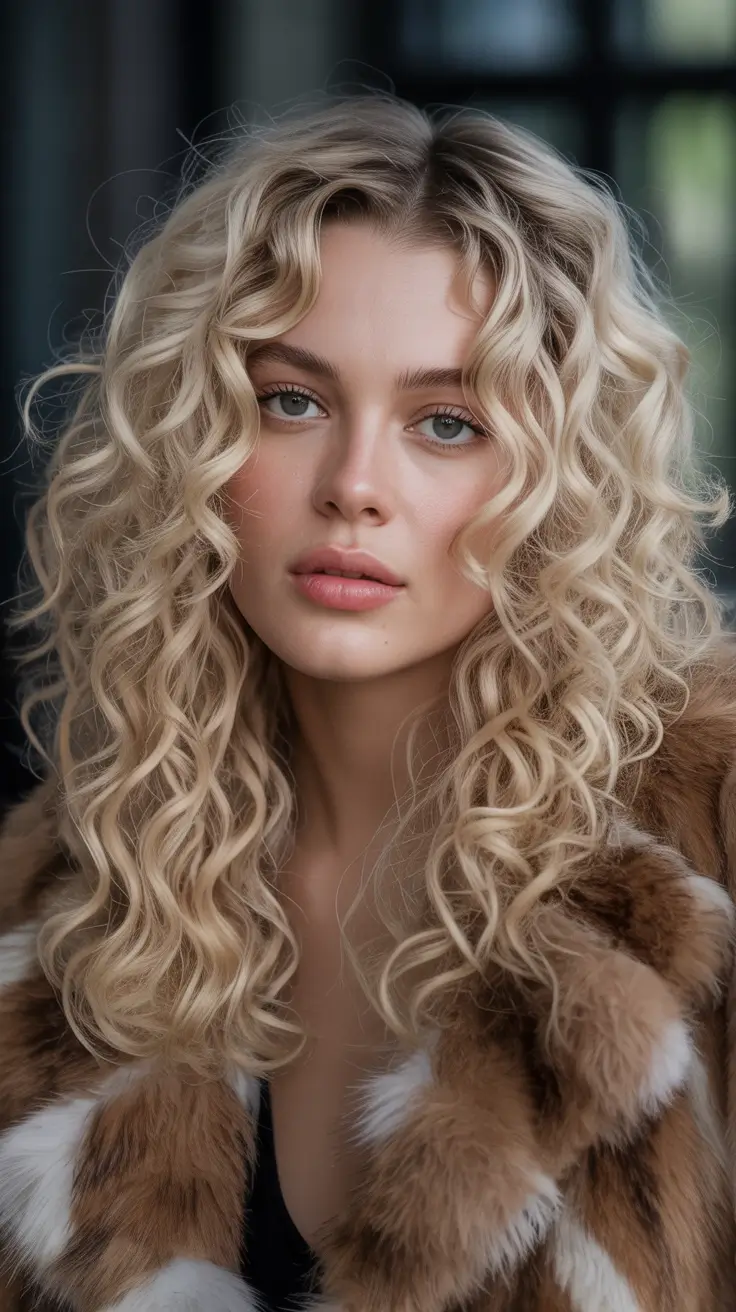 Cute curly hairstyles for women 2026 Long Romantic Curls With Vintage Volume