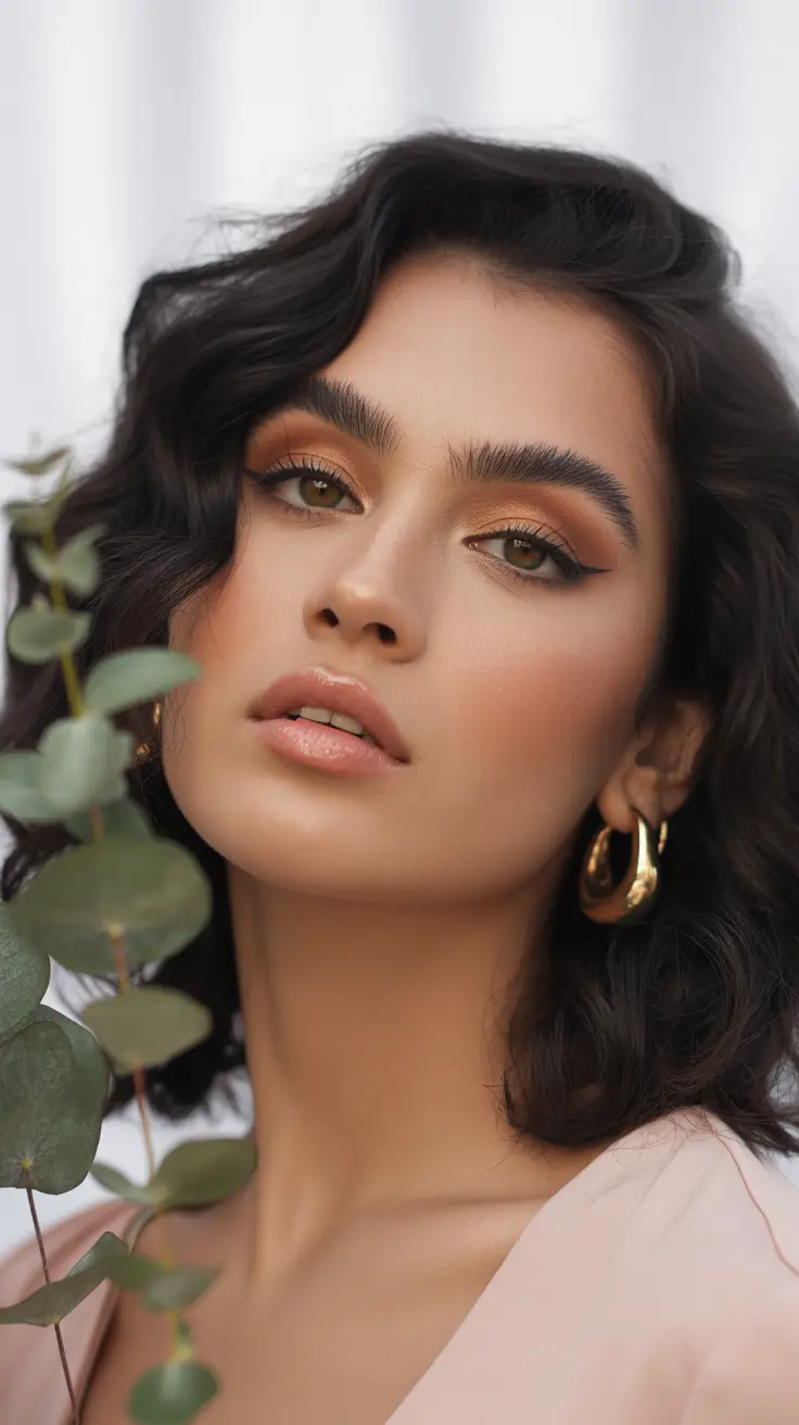 cute hairstyle ideas Short Curly Bob with Natural Texture