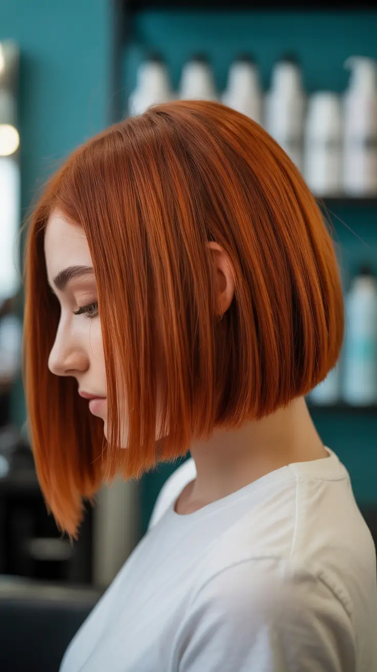 Easy hair inspiration 2026 Copper Bob