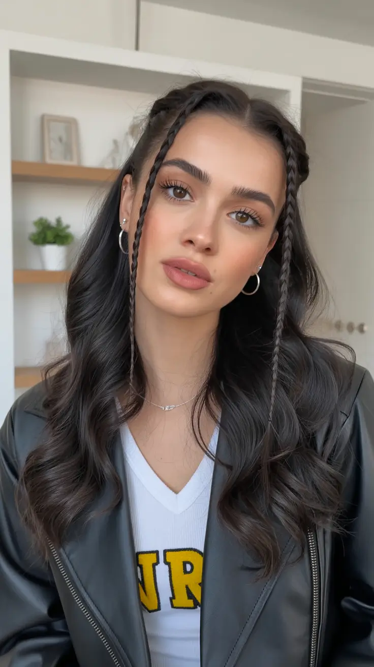 Easy hair inspiration 2026 Face-Framing Braids