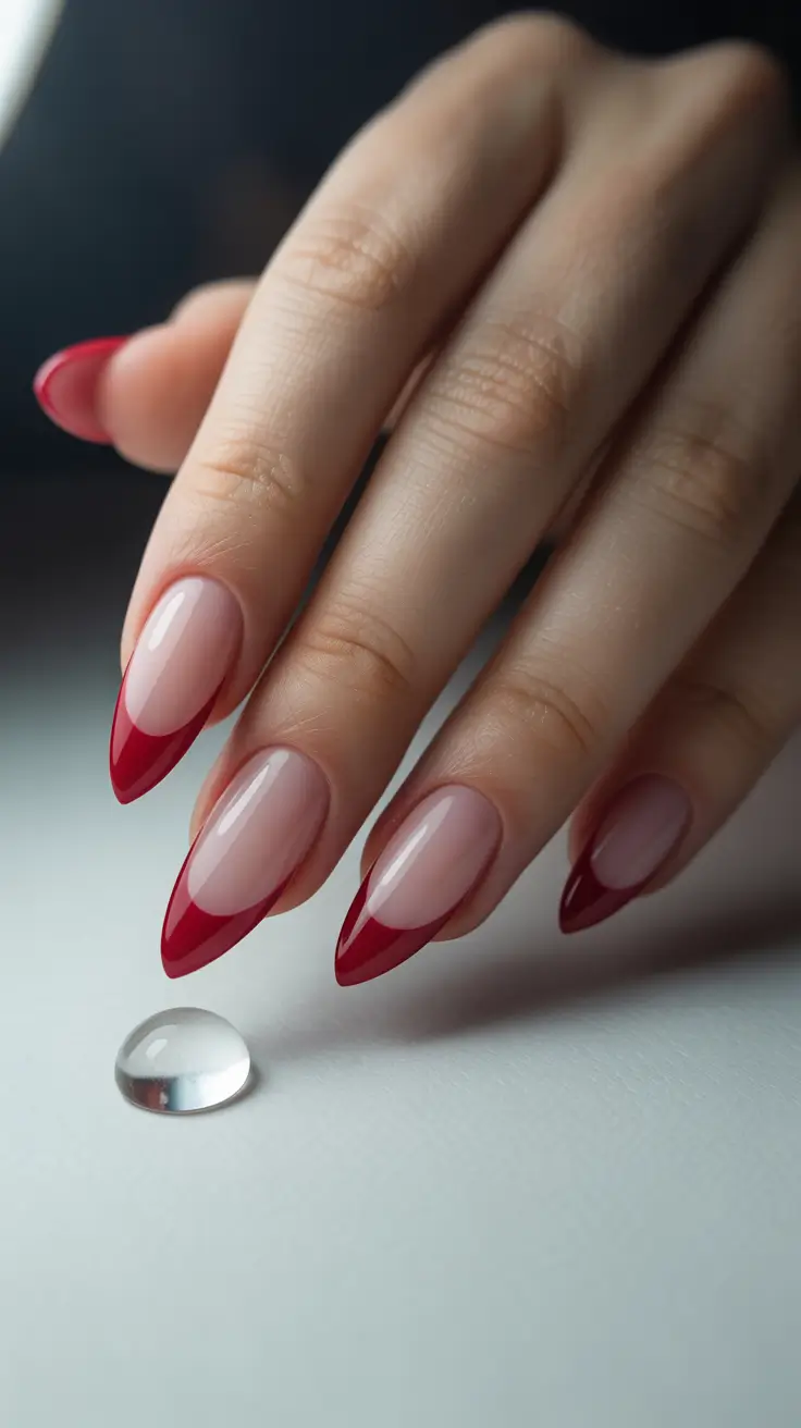 French-nail-designs-2026-Scarlet-Almond