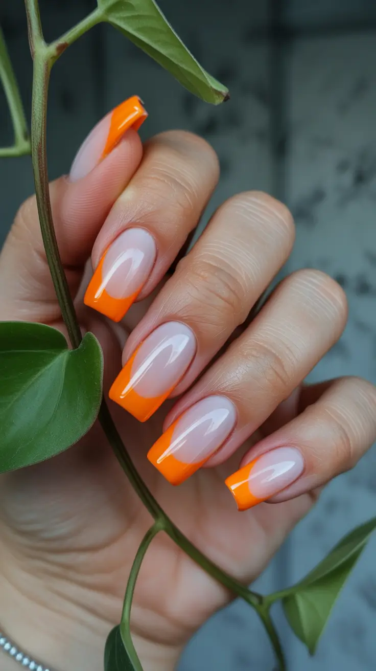 French-nail-designs-2026-Tangerine-Square