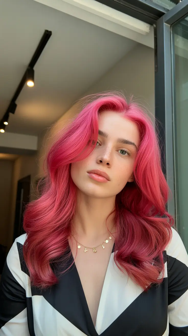 Long Haircut Ideas 2026 Cherry Crush Waves