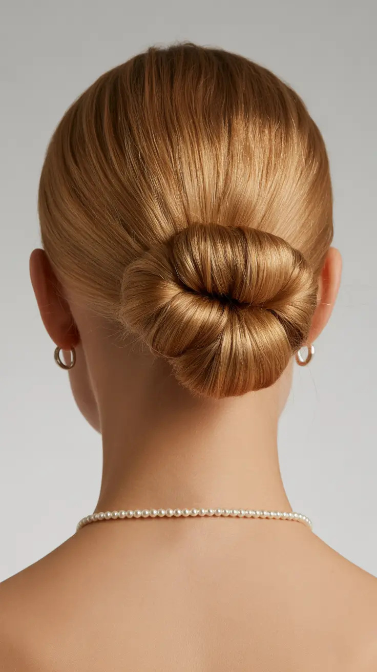 Modern bun hairdos 2026 The sculpted bun with couture energy
