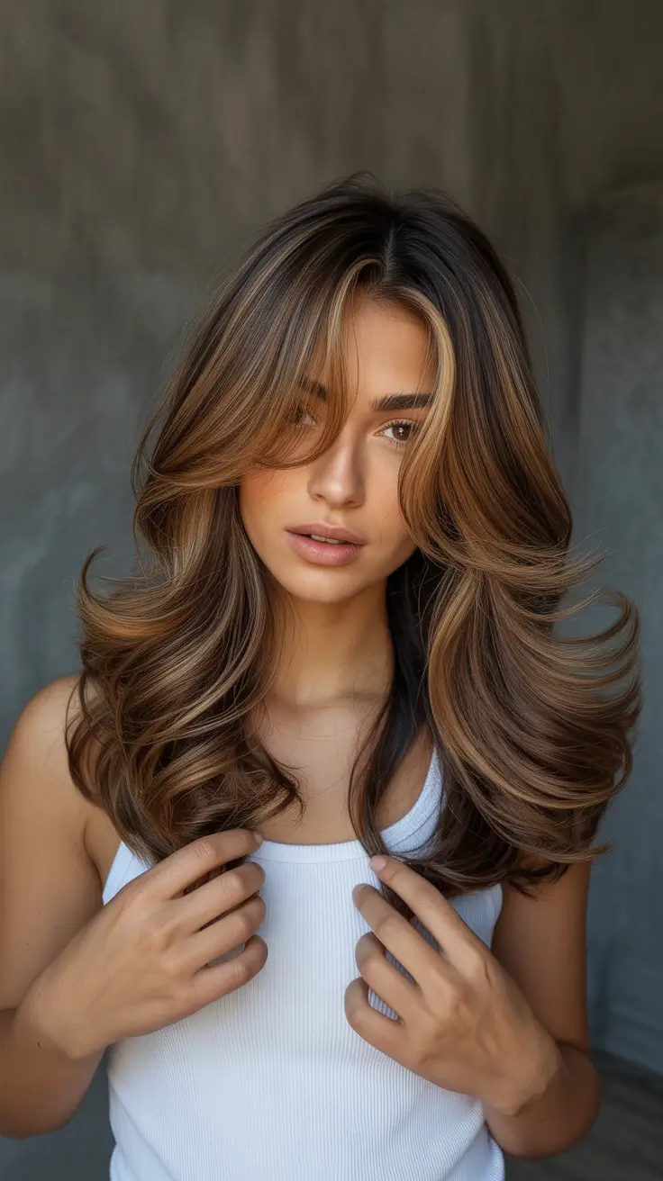 Modern medium length haircuts 2026 Effortless Butterfly Layers