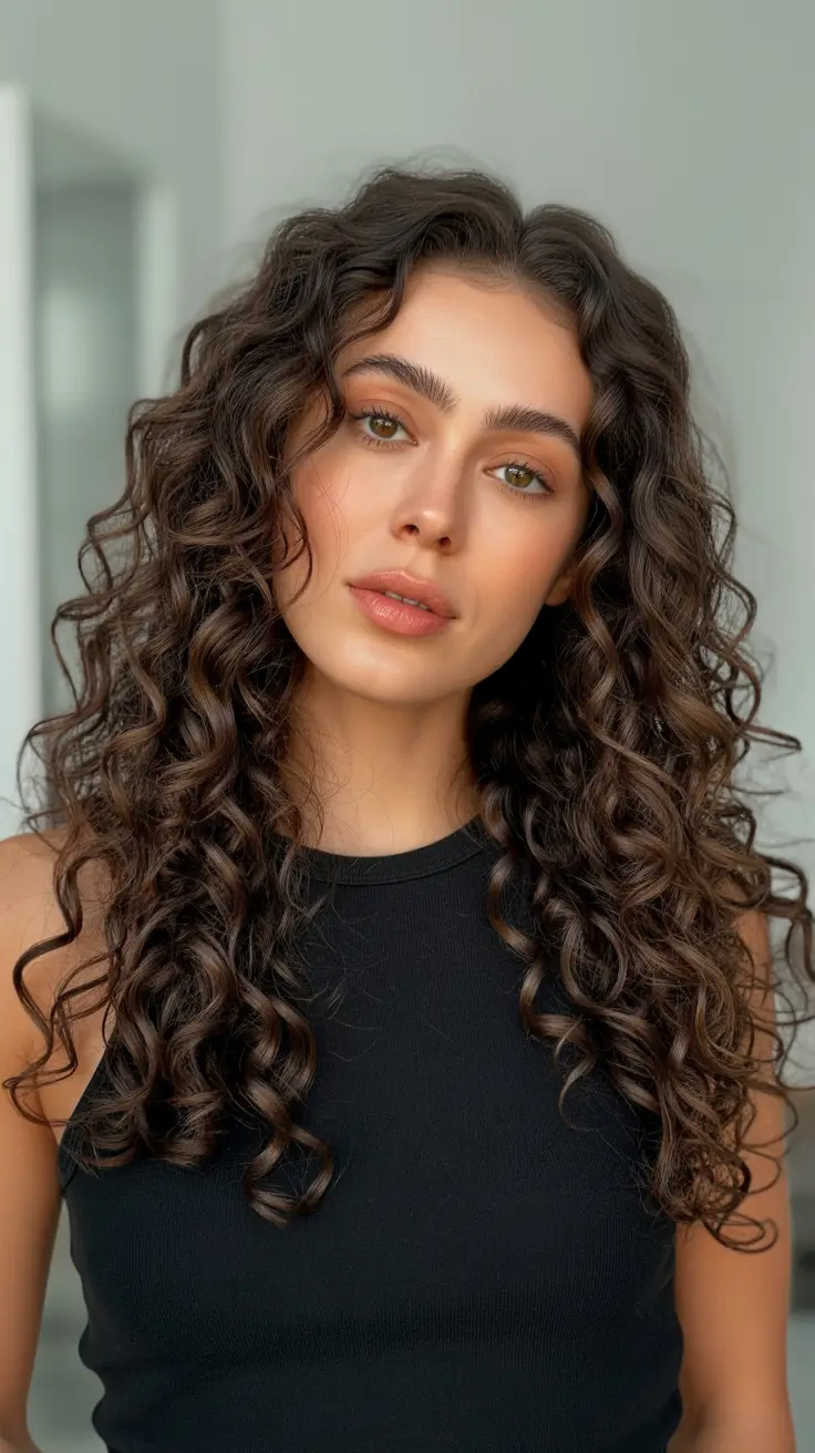 Modern wavy haircuts 2026 Defined Curls with Airy Layers
