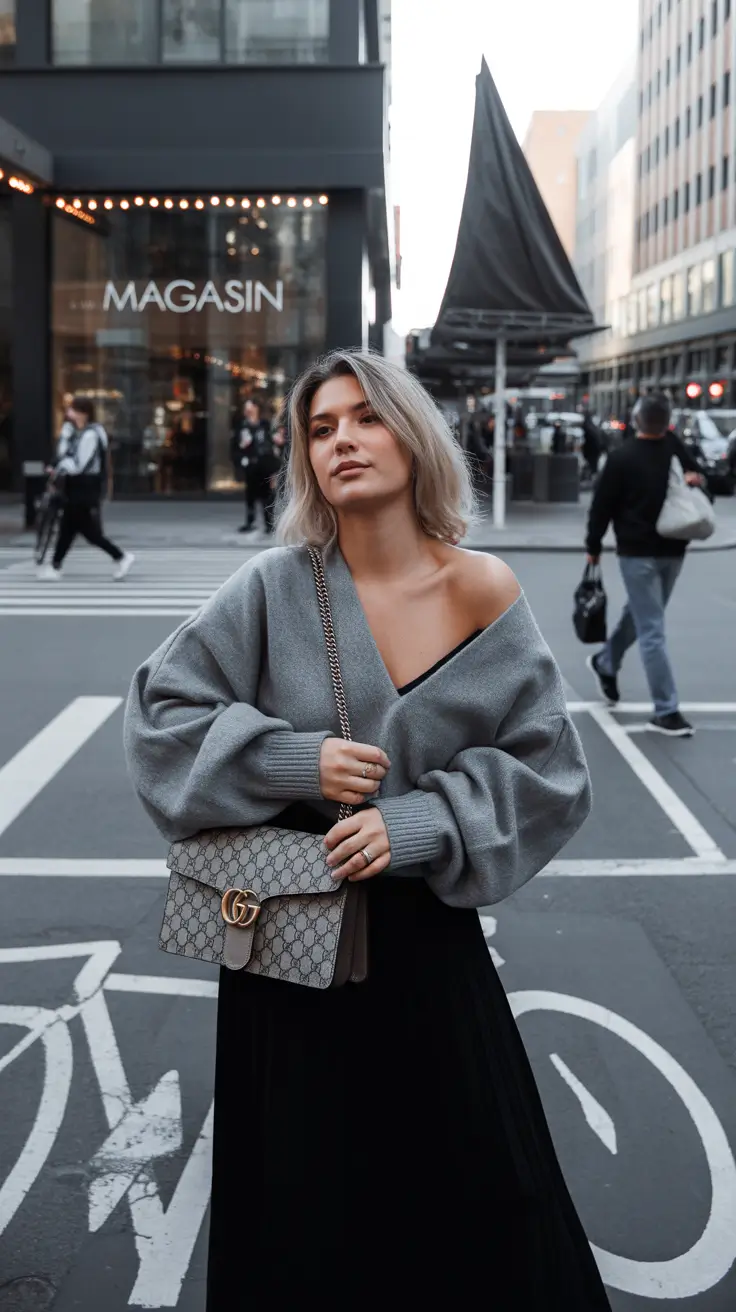 modest outfits aesthetic Urban Cozy Glam