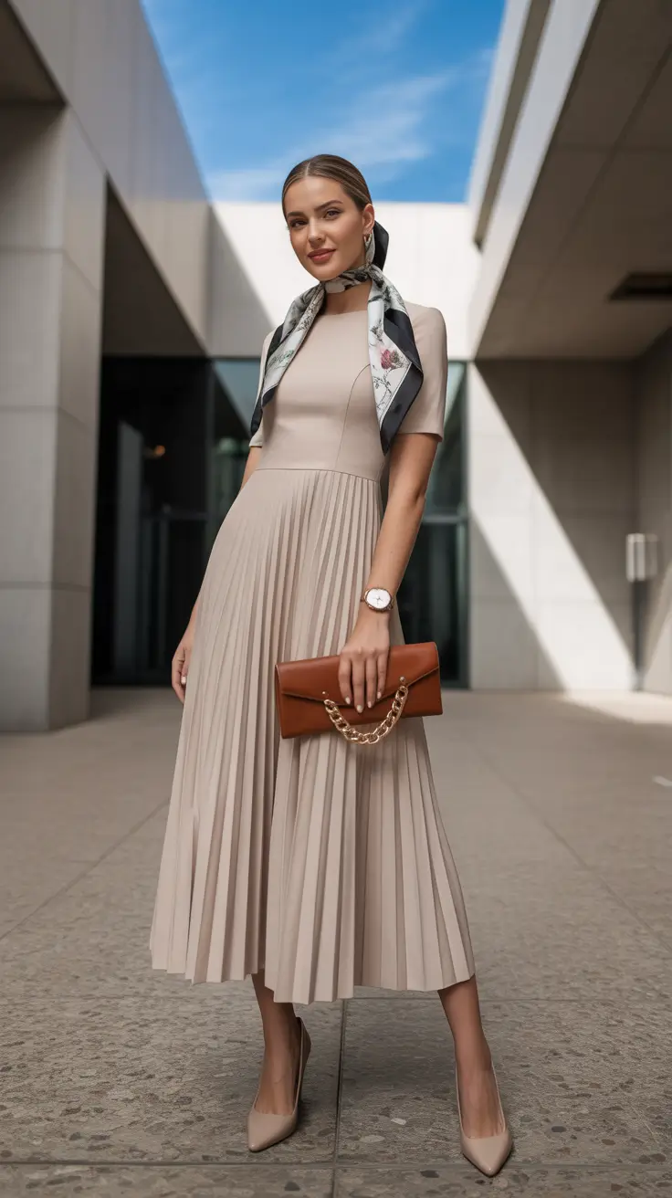 modest outfits Christian Pleated Grace