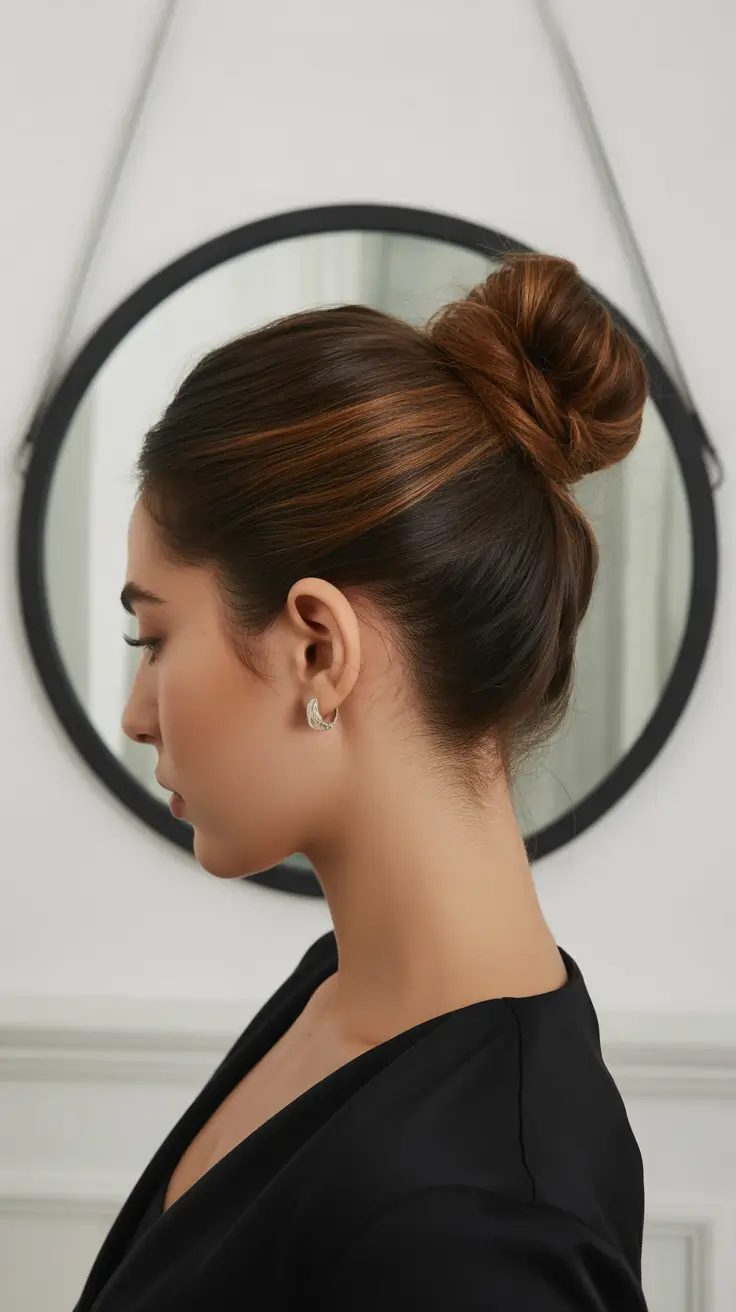 New hairstyle ideas 2026 - Twisted Cinnamon Bun