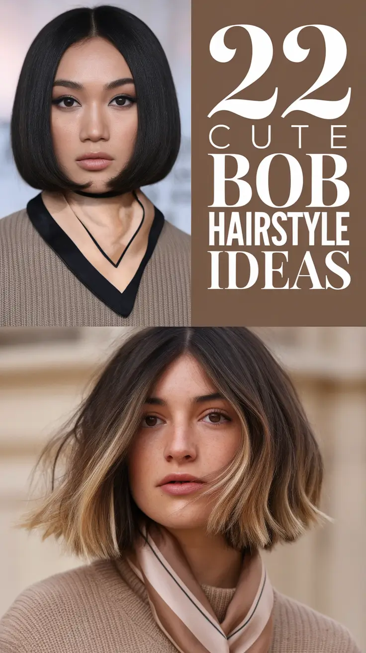 Cute Bob Hairstyle Ideas 2026: Modern Short Cuts for Stylish Women