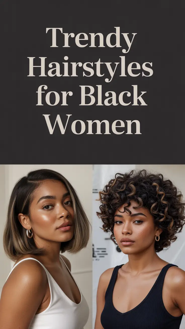 Trendy Hairstyles for Black Women 2026: Natural, Braided & Short Hair Ideas