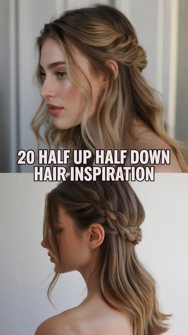 Half Up Half Down Hair Inspiration 2026: Cute, Elegant & Easy Styles for Every Length