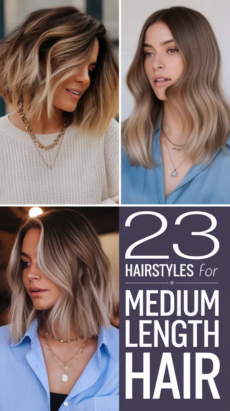 Hairstyles for Medium Length Hair 2026: Trendy Cuts, Waves, Layers and Styling Ideas