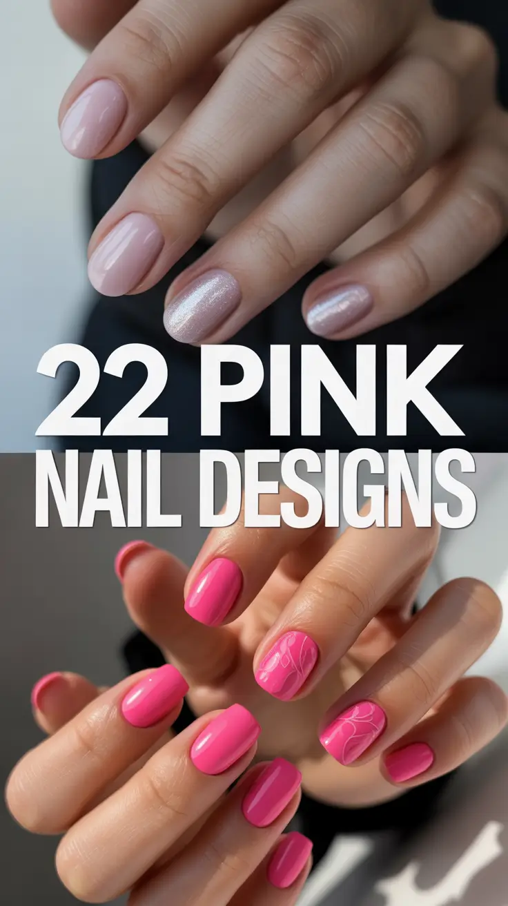 Pink Nail Designs 2026: Fresh, Bright Ideas for the Prettiest Manicures of the Year