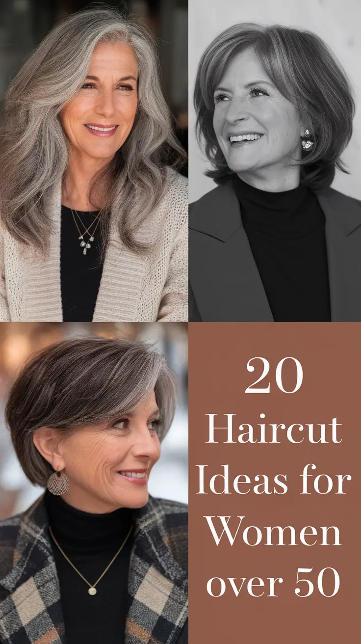 Haircut Ideas for Women Over 50 in 2026: Chic Short, Layered & Effortless Styles to Try Now