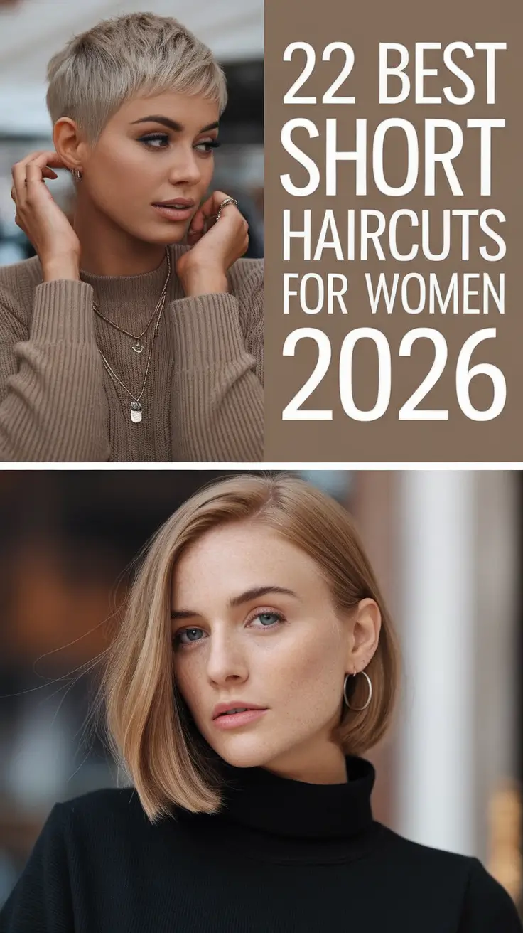 Best Short Haircuts for Women 2026: Trendy Layered & Cute Styles for Every Face Shape