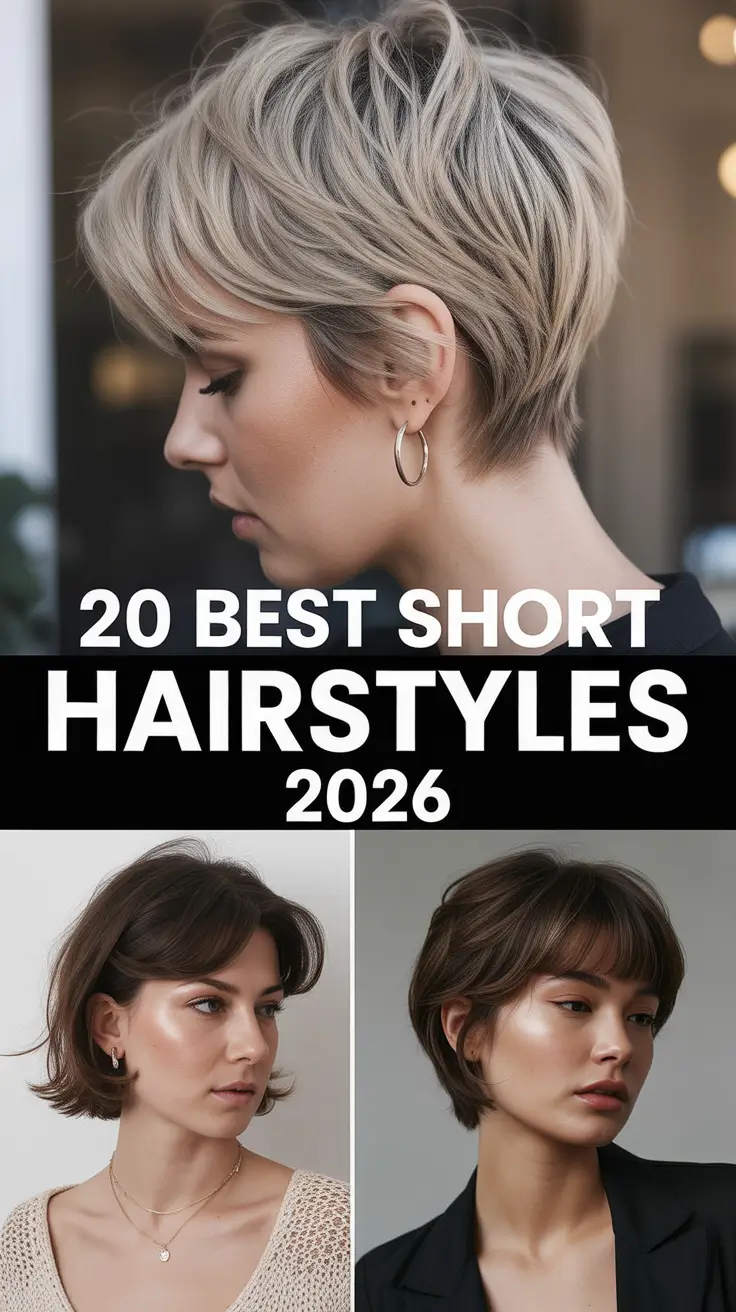 Best Short Hairstyles 2026: Fresh Women Ideas for Every Face Shape and Hair Type