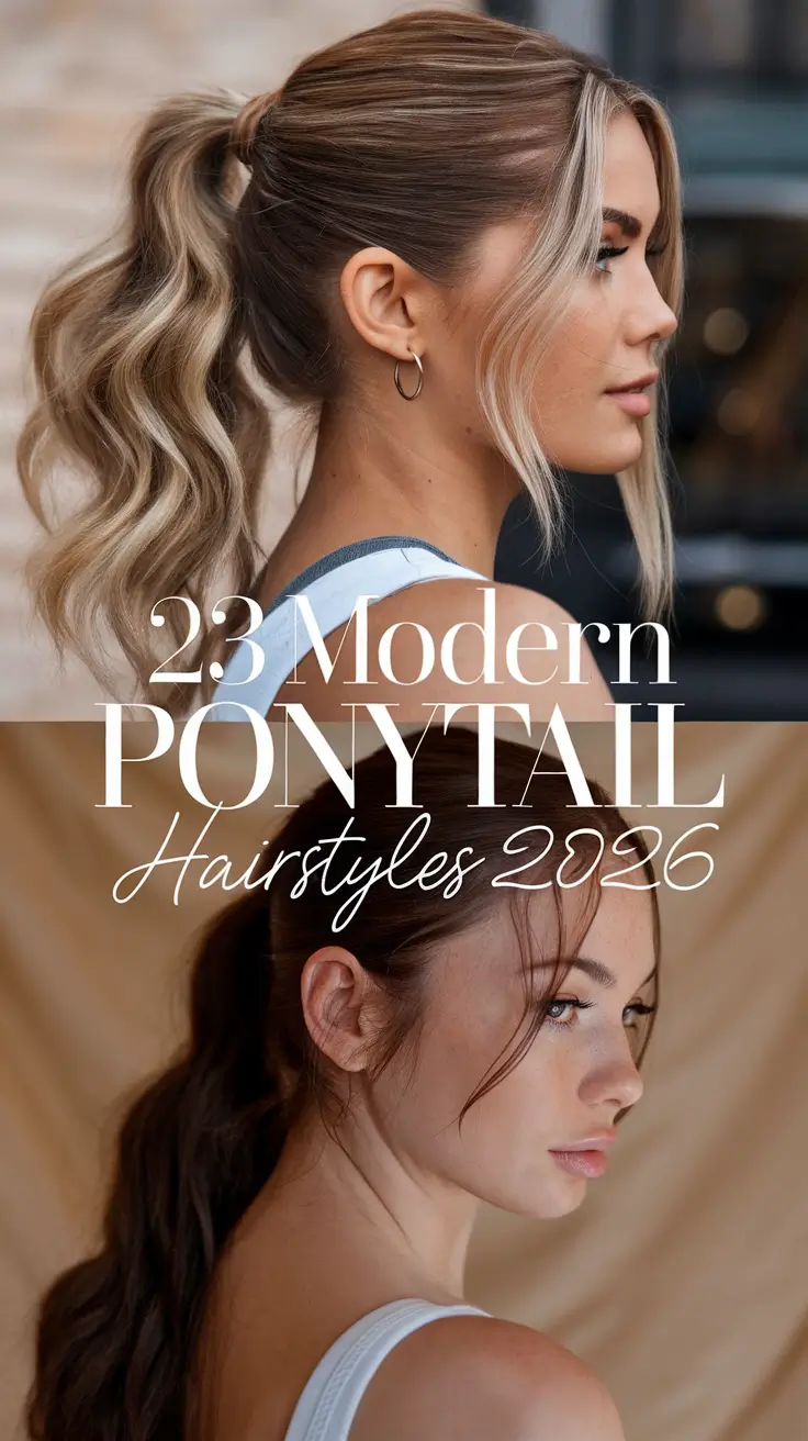 Modern Ponytail Hairstyles 2026: Fresh, Sleek & Easy Looks for Every Occasion