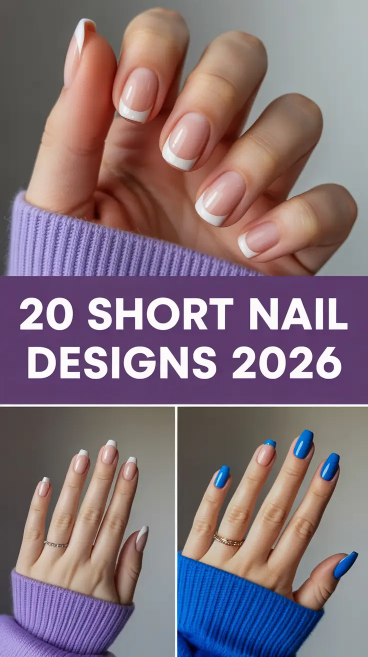 Short Nail Designs 2026: Fresh Short Nails Inspiration for Every Style