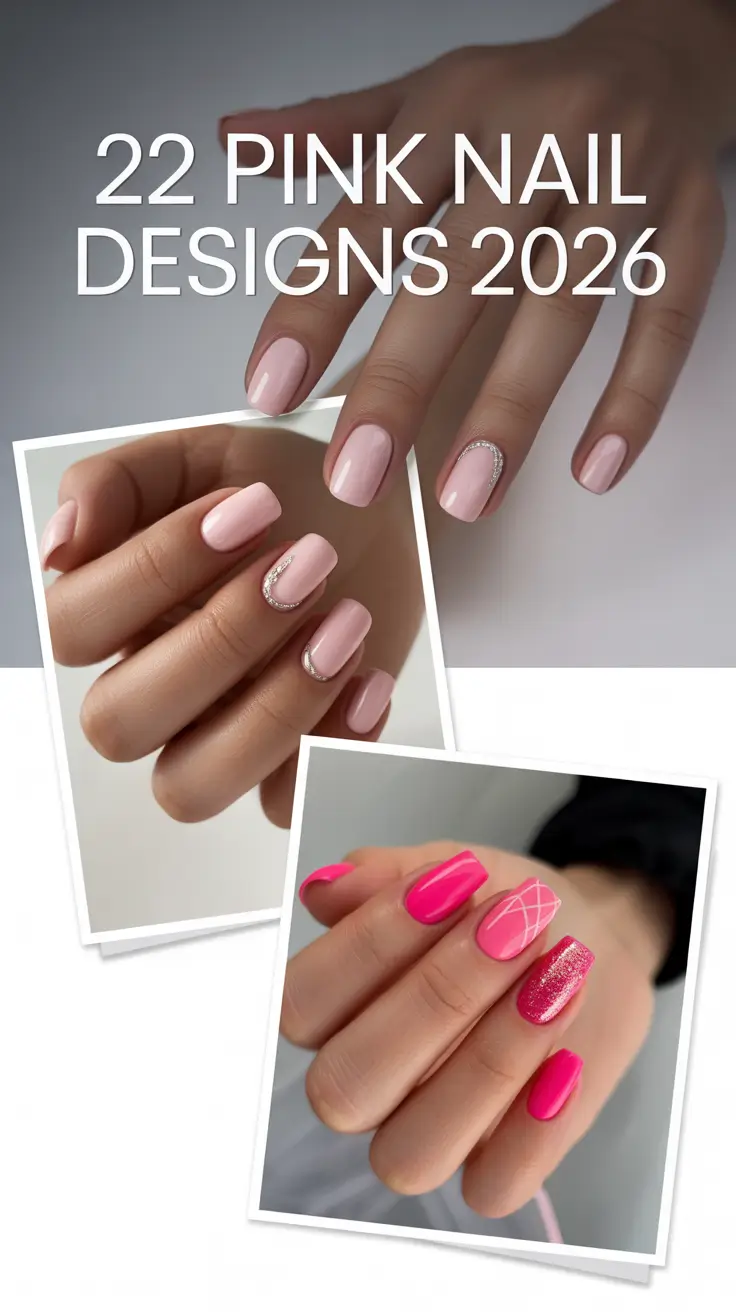 Pink Nail Designs 2026: Fresh, Bright Ideas for the Prettiest Manicures of the Year