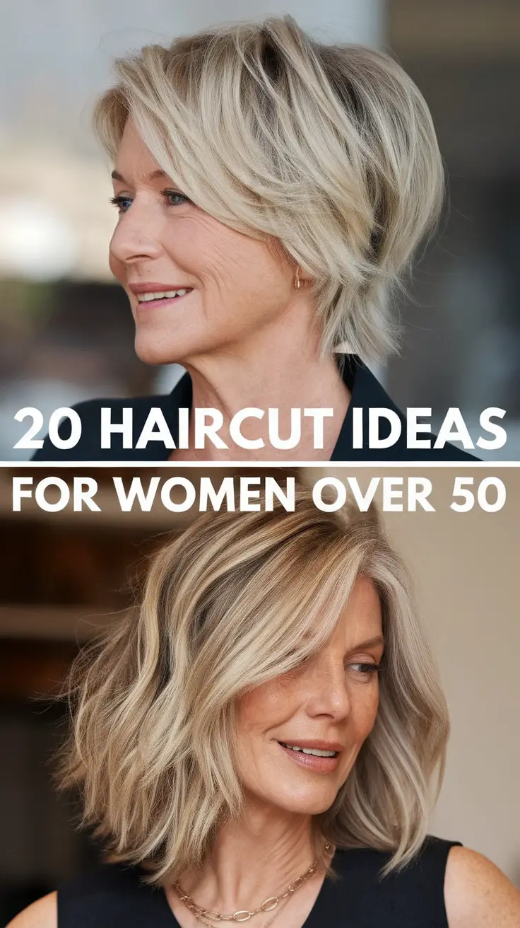 Haircut Ideas for Women Over 50 in 2026: Chic Short, Layered & Effortless Styles to Try Now