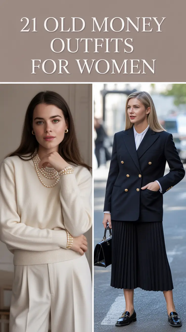 Old Money Outfits for Women 2026: Classic Elegance Reimagined
